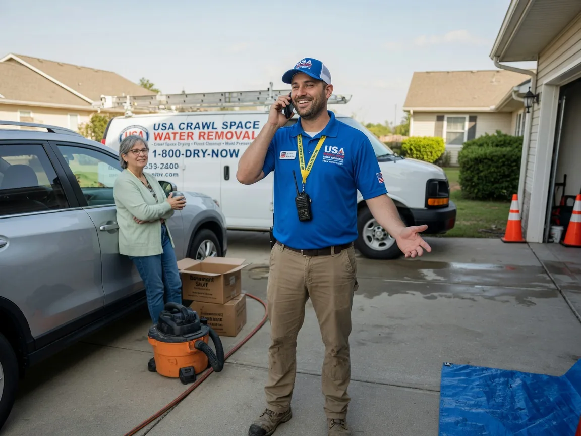Crawl Space Water Removal Twelve Mile, IN FAQs